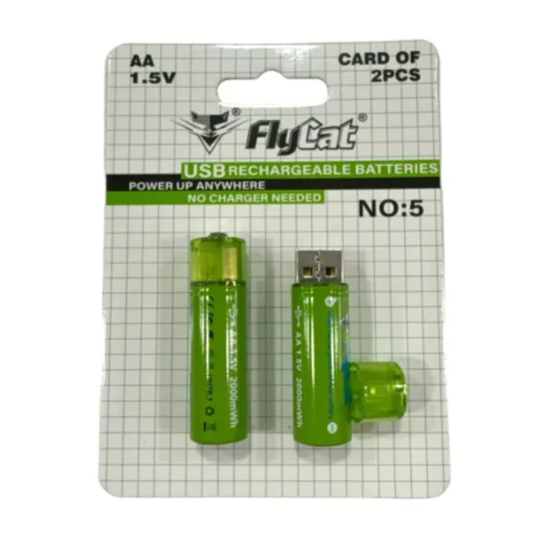 pilas AA flycat en blister